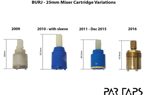 25mm - Burj Range Ceramic Disc Cartridge